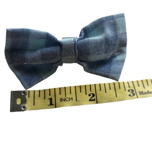 Cat Dog Collar + Bow Tie Blue Gray NEW - Picture 11 of 12